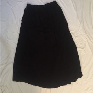 Black Maxi Skirt
